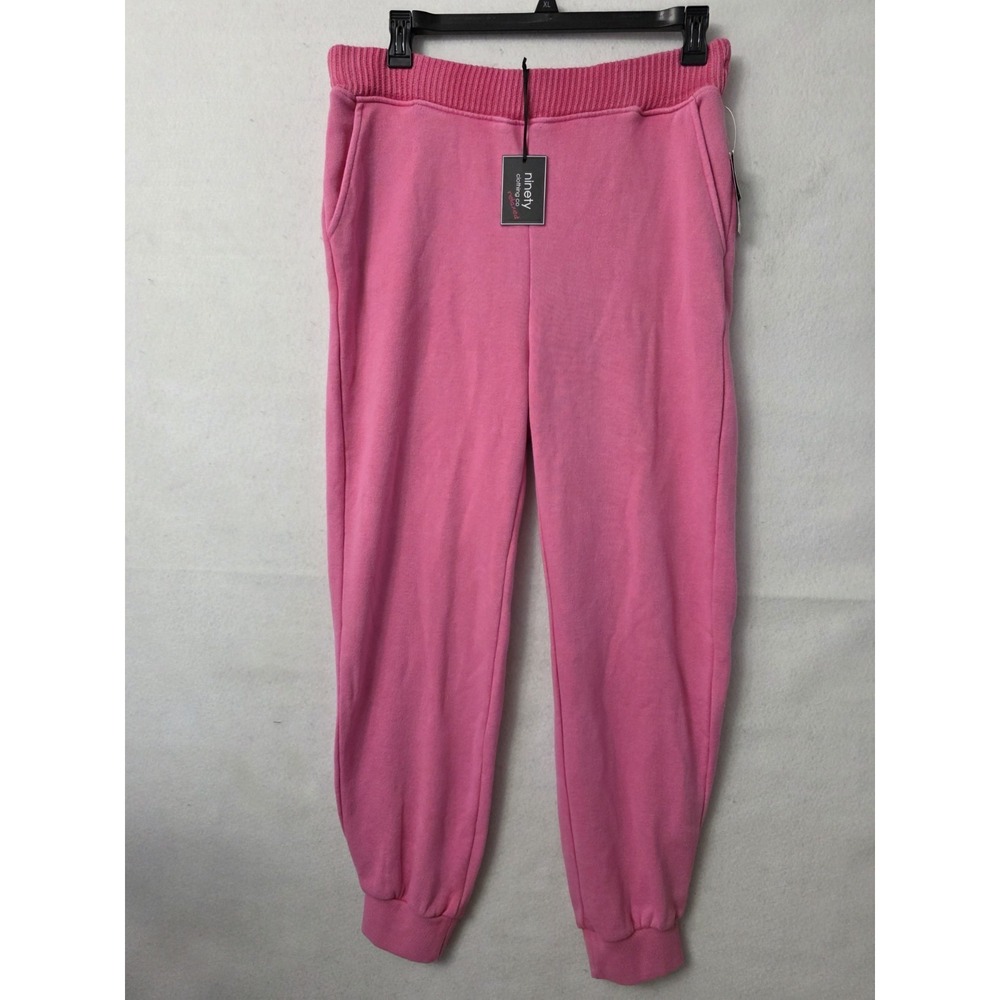 Ninety Relaxed Pink Jogger Women's Pants Size Large‎